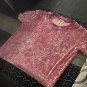 PINK Victoria's Secret Tie-Dye Kids Tee